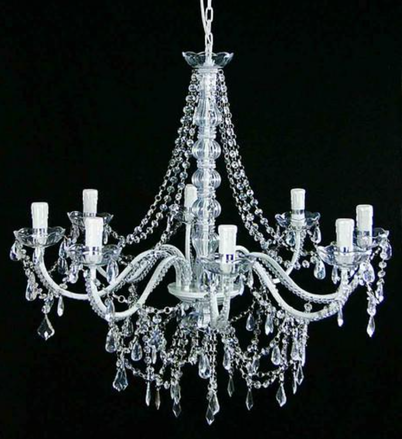 WHITE CHANDELIER ( CH93006WH )
