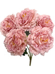 21'' Artificial Peony Bush ( INT0070-Rose Gold )