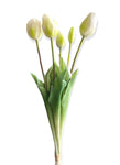 18" Real Touch Tulip Bundle ( FST316-Cream )