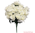 25'' Rose Bush ( INT637-Cream )