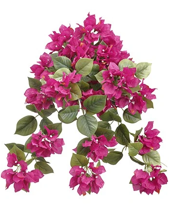24" Silk Bougainvillea Hanging Bush ( FBB103-Beauty )