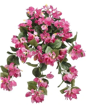 24" Silk Bougainvillea Hanging Bush ( FBB103-Mauve Pink )