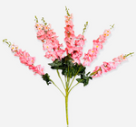25.5" Artificial Delphinium Bush ( INT918-Soft Pink )