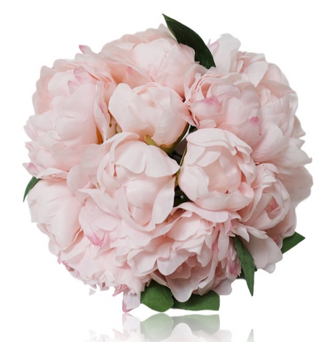 10" Silk Peony Bouquet ( VIY5740-Pink )