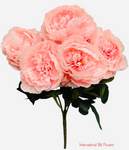 20" Silk Peony Bush ( INT0080-Soft Pink )
