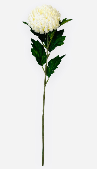 23” Faux Mum Spray ( FSM231-White )