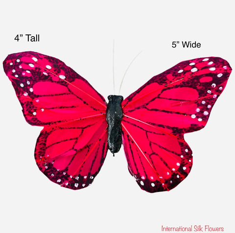 4'' Butterfly ( PRBF5184-Red )