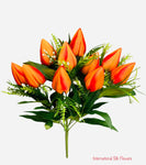 17'' Tulip Bush ( TY6112-Orange )
