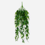 32.5" Faux Bamboo Leaf Hanging Bush ( PBG658-GR )