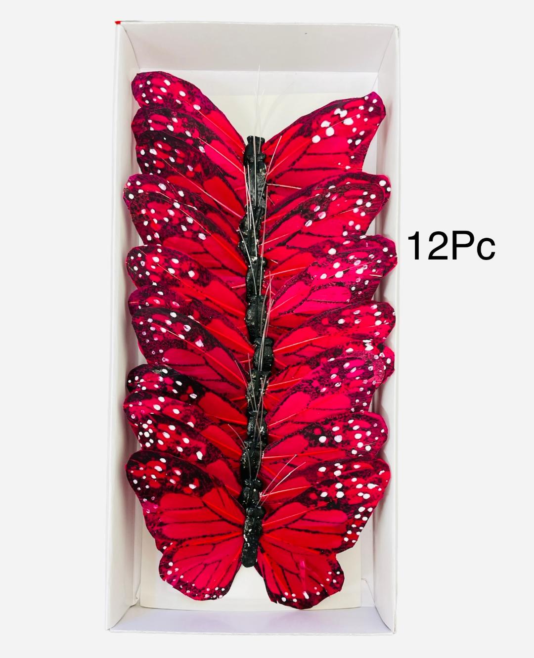 4'' Butterfly ( PRBF5184-Red )
