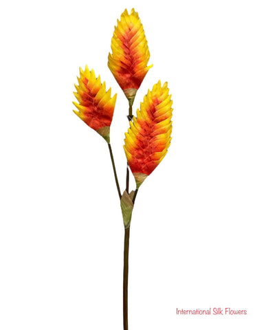 36.5" Artificial Heliconia Spray ( FSH700-Orange )