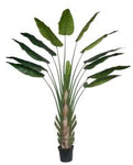 9’ Faux Traveler Palm Tree ( INT8158-12-1TS )