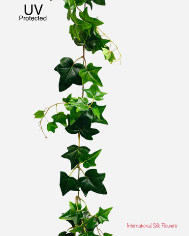 5' UV Protected Faux Ivy Leaf Garland ( PGI806-GR )