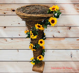 81" Silk Sunflower Chain Garland ( G122 )