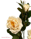 28” Silk Rose Spray ( FSR522-Cream )