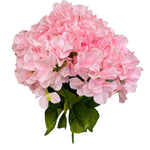 19" Artificial Hydrangea Bush ( SPH-7 Pink )