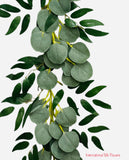 6.6' Faux Eucalyptus Laurel Vine (JQLT-180)
