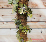 6' Faux Grape Leaf Garland ( PGW023-GR )