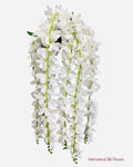 32'' Hanging Orchid Bush ( INT5130-White ) H5TJ30