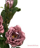 28” Silk Rose Spray ( FSR522-Purple )