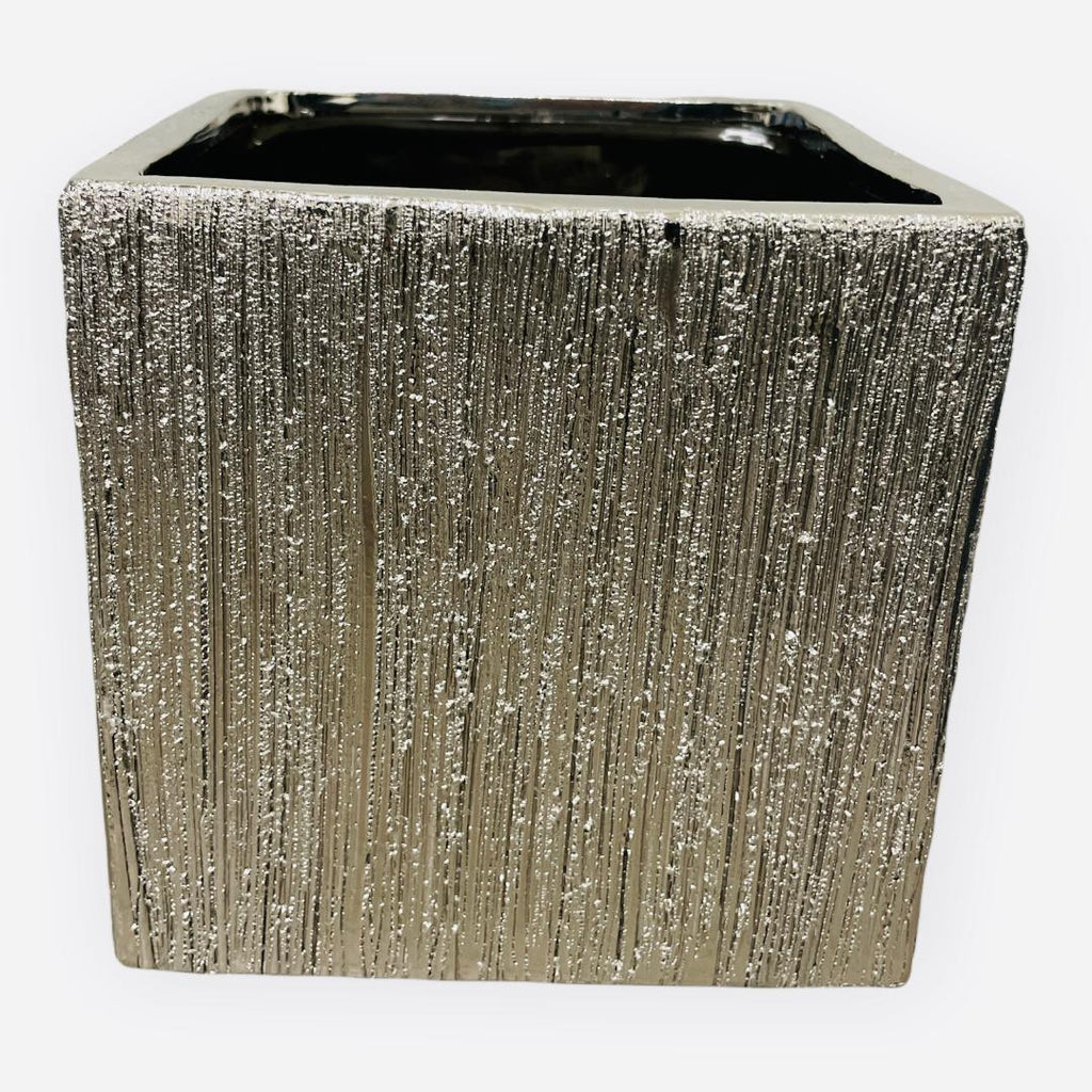 6'' SQUARE CUBE SCRATCHED ( CSQ6506-SX )