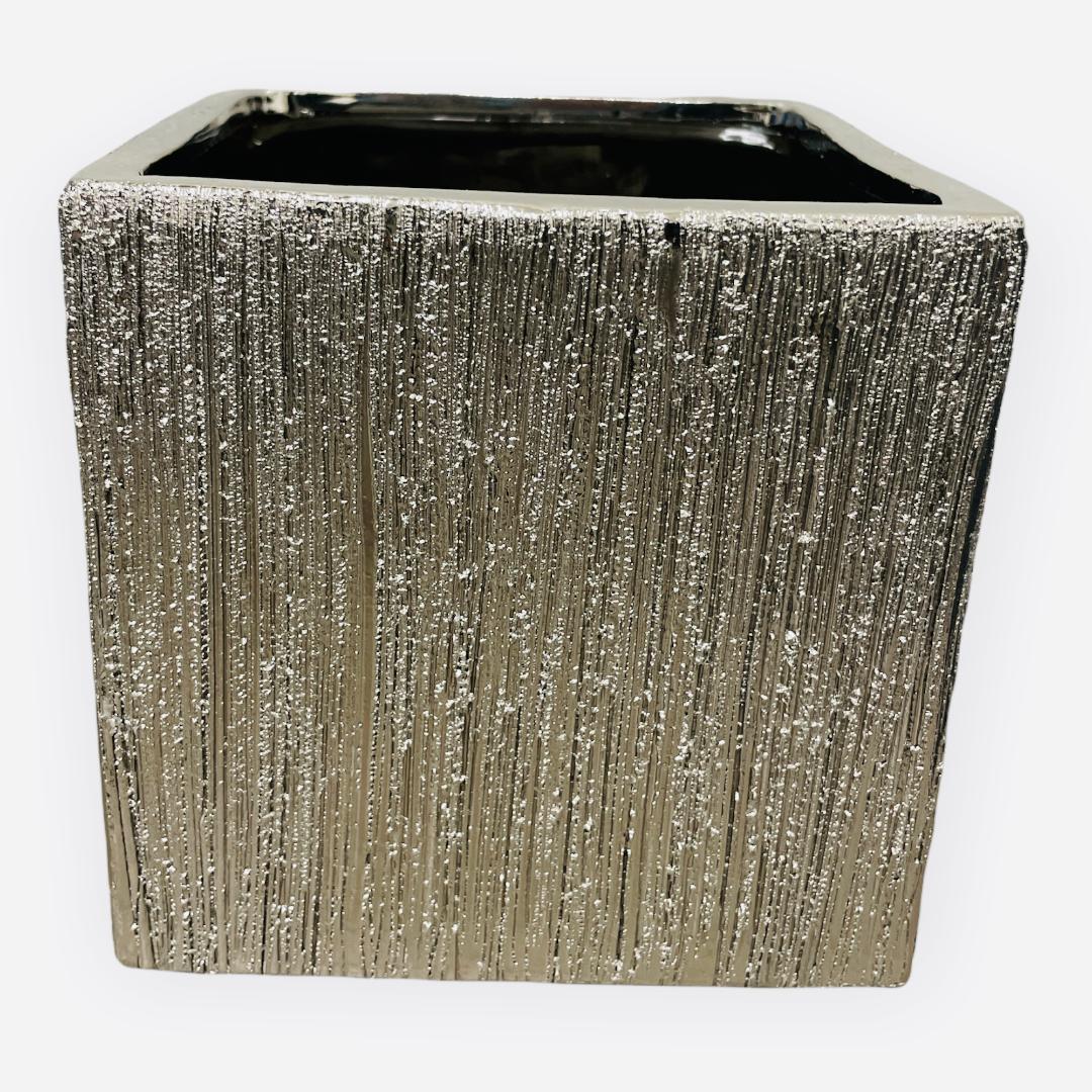 6'' SQUARE CUBE SCRATCHED ( CSQ6506-SX )