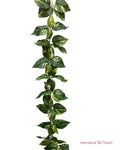 6' Faux Pothos Leaf Garland ( INT-576K )