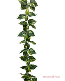 6' Faux Pothos Leaf Garland ( INT576 )