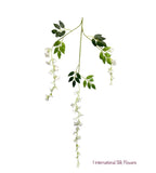 43'' Hanging Wisteria ( INT5701-Cream )