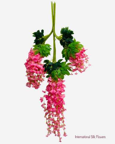 43'' Hanging Wisteria ( INT5701-Pink ) Price of $11.50 is for 12pcs