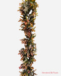 6' Plastic Eucalyptus Garland ( PEG101-Green/Red )